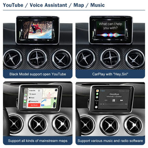 Wireless CarPlay for Mercedes Benz A-Class W176 B-Class W246 CLA GLA NTG4.5/NTG4.7/NTG5.0 2013-2018 with Android Auto Carputech