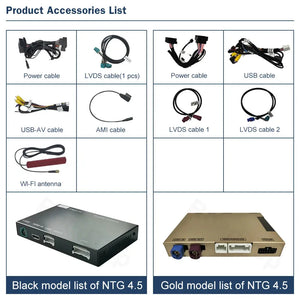 Wireless CarPlay for Mercedes Benz A-Class W176 B-Class W246 CLA GLA NTG4.5/NTG4.7/NTG5.0 2013-2018 with Android Auto Carputech