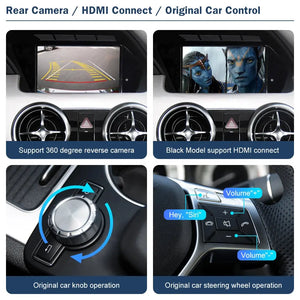 Wireless CarPlay for Mercedes Benz GLK NTG4.5 2013-2015 with Android Auto Mirror Link AirPlay Car Play Functions Carputech