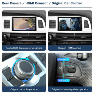 Wireless Android Auto Module Interface for Audi A6 / S6 / RS 6 2009-2018 With Apple CarPlay AirPlay Mirror Link Car Play Function Carputech