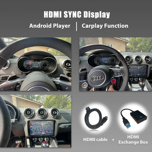 10.25'' LCD Digital Dashboard Cluster For Audi TT 2006-2016 Car Lcd Panel Speedometer Virtual Cockpit Carputech