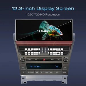 12.3 inch For Lexus LS460 LS600 2006-2012 Car Radio Headunit Stereo Wireless CarPlay Android Auto Upgrade Android Touch Screen Carputech