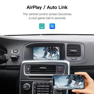 Wireless Apple Carplay Android Auto Module For Volvo XC60 XC70 S60 S80 V60 V70 V40 2011-2019 Mirror Link Decoder Carputech