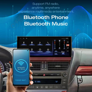 12.3 inch For Lexus LS460 LS600 2006-2012 Car Radio Headunit Stereo Wireless CarPlay Android Auto Upgrade Android Touch Screen Carputech