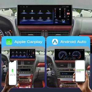 12.3 inch For Lexus LS460 LS600 2006-2012 Car Radio Headunit Stereo Wireless CarPlay Android Auto Upgrade Android Touch Screen Carputech