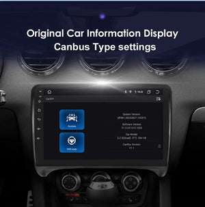 Audi TT 2006-2015 | Apple Carplay & Android Auto | Android 14 8Core 8+128G Car Radio Carputech