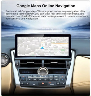 12.3 inch For Lexus NX NX300 NX200t NX300h 2015-2021 Car Radio Headunit Stereo Wireless CarPlay Android Auto Upgrade Android Touch Screen Carputech