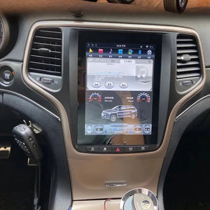 13.6" Tesla Radio For Jeep Grand Cherokee 2010-2020 Car Multimedia Player Stereo | Tesla-style Apple Carplay Screen Carputech