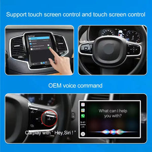 Wireless Carplay Module For Volvo XC90/XC60/XC40/S90/S60/V90/V60 Carplay AI Upgrade Adapter Android Auto Bluetooth Rear Camera Mirror Link Carputech