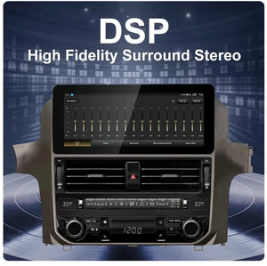 Lexus GX460 2010-2021 12.3inch car radio multimedia video player CarPlay Android 13 GPS navigator Carputech