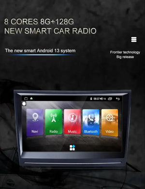 For Porsche Cayman 2008 - 2013 Android 13 Car Multimedia Player Car Radio GPS Navigation Auto Audio DSP Carplay 8 Inch Carputech