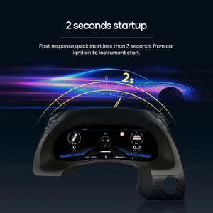 For Infiniti QX80/ Nissan Patrol Y62 Armada 2015-2019 12.3" LCD Digital Dashboard Cluster Car Panel Speedometer Virtual Cockpit - Carputech
