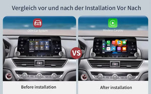 Carplay Wireless Android Auto Module for Honda Accord 2018-2022 10th Generation Mirror Link Navigation Camera Video USB Carputech