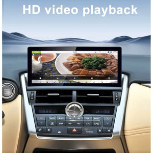 12.3 inch For Lexus NX NX300 NX200t NX300h 2015-2021 Car Radio Headunit Stereo Wireless CarPlay Android Auto Upgrade Android Touch Screen Carputech