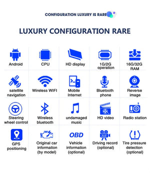 10.5" Qualcomm For Maserati GT GranTurismo 2007-2017 Car Radio Stereo Carplay Upgrade Tesla Style Screen Android Auto GPS Navigation Multimedia Player Carputech