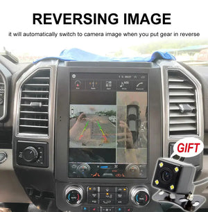 12.1“ Tesla Screen Car Radio For Ford Raptor F150 F250 F350 F450 F650 2015 - 2020 Android GPS Autoradio Multimedia Video Player Carputech