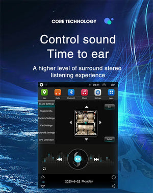 10.5" Qualcomm For Maserati GT GranTurismo 2007-2017 Car Radio Stereo Carplay Upgrade Tesla Style Screen Android Auto GPS Navigation Multimedia Player Carputech