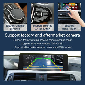 Wireless Apple Carplay Android Auto 10.25 inch Linux Car Radio For BMW 3 series 4 series F30/F31/F32/F33/F34/F36 2012-2016 NBT System Carputech