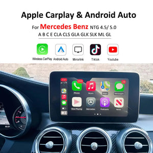 Mercedes Benz A B C E CLA CLS GLA GLK SLK ML GL | Apple Carplay & Android Auto Module Carputech