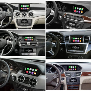 Wireless CarPlay Android Auto Interface for Mercedes Benz A B C E Class W176 W246 CLA GLA W204 W212 C207 CLS ML GL GLK SLK Carputech