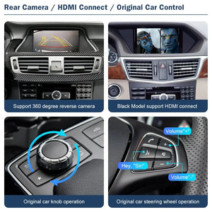 Wireless CarPlay Android Auto Interface for Mercedes Benz A B C E Class W176 W246 CLA GLA W204 W212 C207 CLS ML GL GLK SLK Carputech