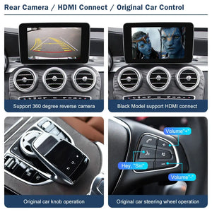 Wireless CarPlay DecoderAndroid Auto for Mercedes Benz C-Class W205 GLC 2015-2018, with Mirror Link AirPlay Car Play Carputech