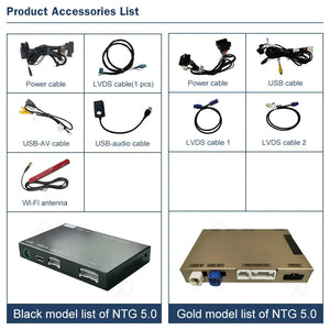 Wireless CarPlay DecoderAndroid Auto for Mercedes Benz C-Class W205 GLC 2015-2018, with Mirror Link AirPlay Car Play Carputech