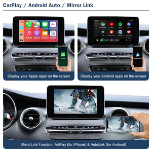 Wireless CarPlay for Mercedes Benz V-Class W447 2014-2018 Vito Viano NTG5.0 with Android Auto Interface Link AirPlay Play Carputech