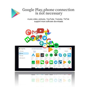 CarpuTech 12.3" Android 13 Car Stereo for Audi A8/S8 D3 D4 (2002–2018) – Wireless CarPlay, Android Auto, GPS Navigation, Touchscreen Upgrade Carputech