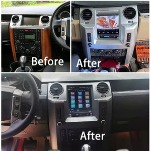 Carputech Land Rover Discovery 3 LR3 L319 2004~2009 Car Multimedia Player Stereo GPS Radio NAVI Navigation Android Screen System Tesla-style screen Carputech