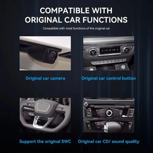 Jeep Wrangler 2018-2024 Digital Dashboard Cluster Dual Screen Car Radio Strip Screen CarPlay Android Auto Speed Meter Screen Carputech