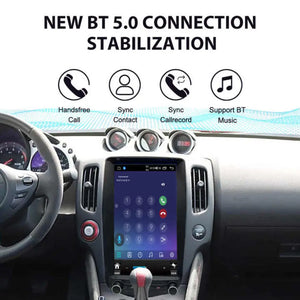 13.6" Qualcomm For Nissan 370Z 2009-2021 Car Radio Stereo Carplay Upgrade Tesla Style Screen Android Auto GPS Navigation Multimedia Player Carputech