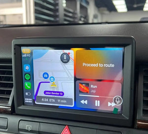 Wireless CarPlay Android Auto Module Interface for Audi A8/S8 2009-2018, with AirPlay Mirror Link Car Play Functions Carputech