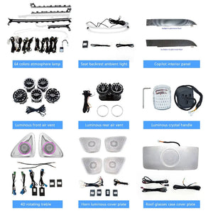 Ambient Lighting Kit for Mercedes Benz GLB X247 2020-2025 Upgraded Interior Accessories Auto Lighting Systems Carputech