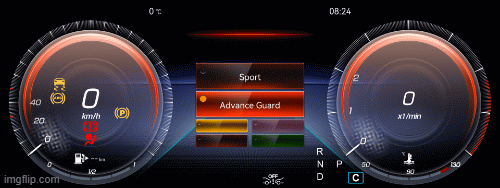 For Mercedes Benz C Class W205/ GLC Class W253 2015-2018 NTG 5.0 12.3" Carplay LCD Digital Dashboard Cluster Car Panel Speedometer Virtual Cockpit