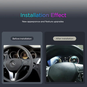 For Mercedes Benz CLA/ GLA 2013-2019 12.3" LCD Digital Dashboard Cluster Car Panel Speedometer Virtual Cockpit - Carputech