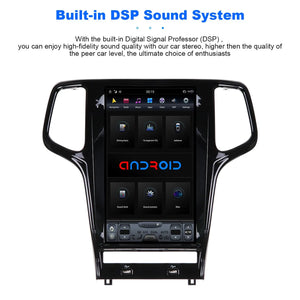 13.6" Tesla Radio For Jeep Grand Cherokee 2010-2020 Car Multimedia Player Stereo | Tesla-style Apple Carplay Screen Carputech