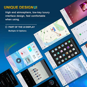 12.1" Qualcomm For Toyota Highlander 2015-2021 Car Radio Stereo Carplay Upgrade Tesla Style Screen Android Auto GPS Navigation Multimedia Player Carputech