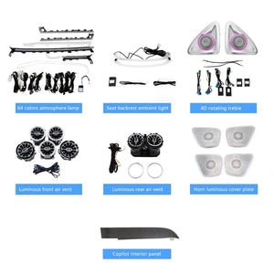 Ambient Lighting Kit for Mercedes Benz GLB X247 2020-2025 Upgraded Interior Accessories Auto Lighting Systems Carputech