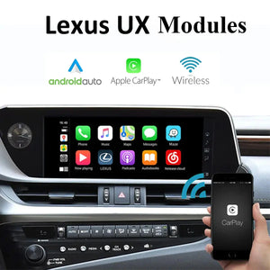 Wireless CarPlay Modules for Lexus UX 2019-2023, with Android Auto Mirror Link AirPlay Car Play Navigation Functions Carputech