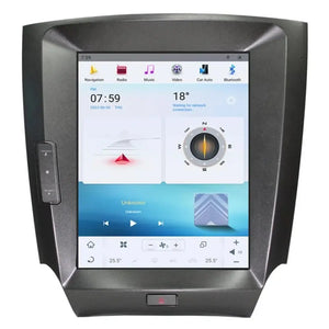 10.4" Qualcomm For Lexus IS IS200 IS250 IS300 IS350 2005-2012 Car Radio Stereo Carplay Upgrade Tesla Style Screen Android Auto GPS Navigation Multimedia Player Carputech