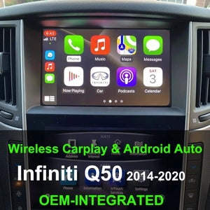 Infiniti Q50 Apple Carplay & Android Auto Module 2014-2022 Carputech