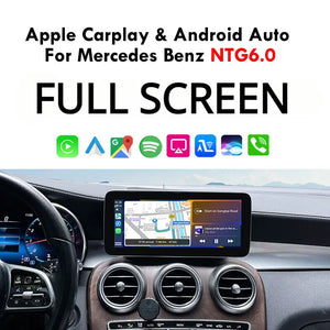 Full-Screen Wireless CarPlay & Android Auto for Mercedes-Benz NTG5.5 NTG6.0 (2018–2022)| OEM Sound Quality carlinkitbox