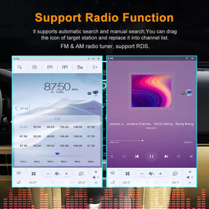 13.6" For TOYOTA Crown 2010-2013 Car Radio Stereo Carplay Upgrade Tesla Style Screen Android Auto GPS Navigation Multimedia Player Carputech