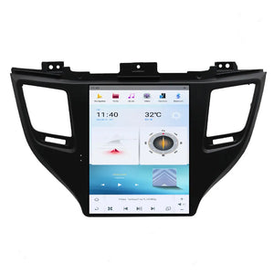 10.4" For Hyundai Tucson 2015-2017 Car Radio Headunit Stereo Carplay Upgrade Tesla Style Screen Android Auto GPS Navigation Multimedia Player Carputech