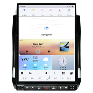 13.8" Qualcomm For Toyota Tacoma 2005-2015 Car Radio Stereo Carplay Upgrade Tesla Style Screen Android Auto GPS Navigation Multimedia Player Carputech