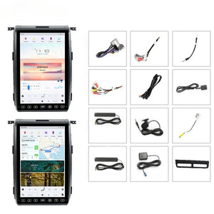 For Ford F150 2009-2012 Car Radio Stereo Carplay Upgrade Tesla Style Screen 14.4" Qualcomm Android Auto GPS Navigation Multimedia Player Carputech