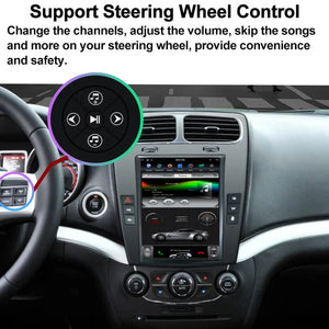 10.5" Qualcomm For Cadillac ATS CTS XTS SRX Escalade 2013-2018 Car Radio Stereo Carplay Upgrade Tesla Style Screen Android Auto GPS Navigation Multimedia Player Carputech