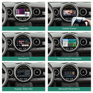 8" For MINI Cooper R55 R56 R57 R58 R59 R60 R61 2006-2015 Car Radio Stereo Carplay Upgrade Screen Android Auto GPS Navigation Multimedia Player Carputech