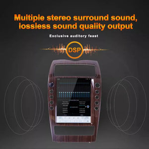 13.9" Qualcomm For Maserati Quattroporte 2004-2012 Car Radio Stereo Carplay Upgrade Tesla Style Screen Android Auto GPS Navigation Multimedia Player Carputech